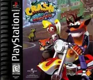 Crash Bandicoot 3: Warped cover art for PlayStation 1