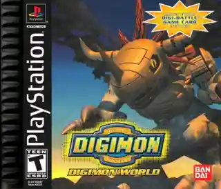 Digimon World cover art for PlayStation 1