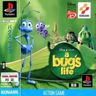 A Bug's Life cover art for PlayStation 1