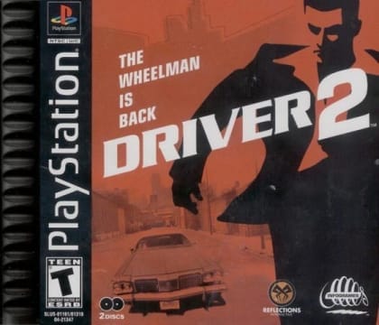 Driver 2: Back on the Streets cover art for PlayStation 1