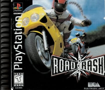 Road Rash cover art for PlayStation 1