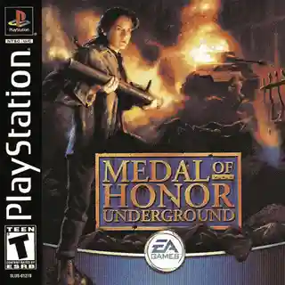 Medal of Honor: Underground cover art for PlayStation 1