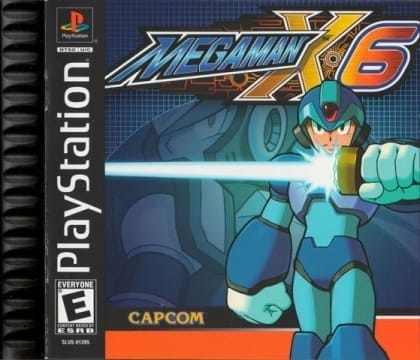 Mega Man X6 cover art for PlayStation 1