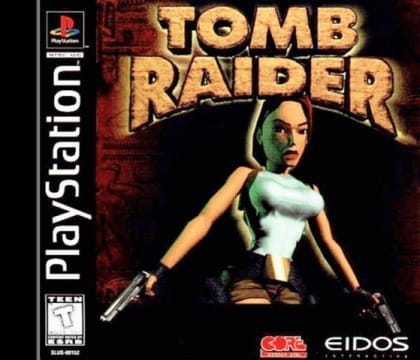 Tomb Raider cover art for PlayStation 1