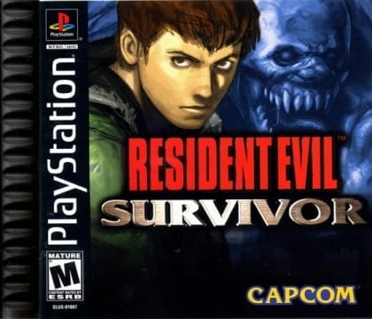 Resident Evil Survivor cover art for PlayStation 1