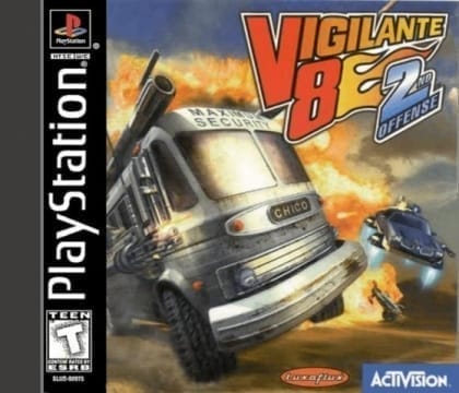 Vigilante 8 - 2nd Offense cover art for PlayStation 1