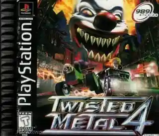 Twisted Metal 4 cover art for PlayStation 1