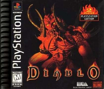 Diablo cover art for PlayStation 1