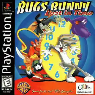 Bugs Bunny: Lost in Time cover art for PlayStation 1