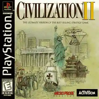 Civilization II cover art for PlayStation 1