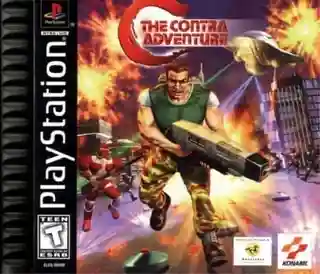 C: The Contra Adventure cover art for PlayStation 1