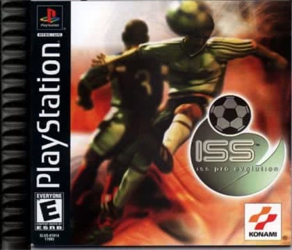 ISS Pro Evolution cover art for PlayStation 1