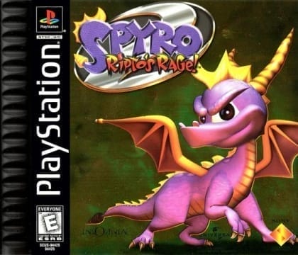 Spyro 2: Ripto's Rage cover art for PlayStation 1