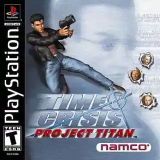 Time Crisis: Project Titan cover art for PlayStation 1