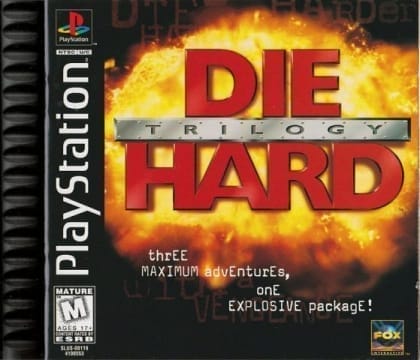 Die Hard Trilogy cover art for PlayStation 1