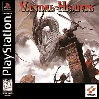 Vandal Hearts cover art for PlayStation 1