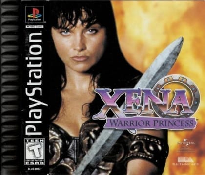 Xena: Warrior Princess cover art for PlayStation 1
