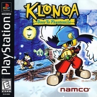 Klonoa: Door to Phantomile cover art for PlayStation 1