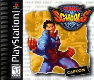 Rival Schools: United by Fate cover art for PlayStation 1