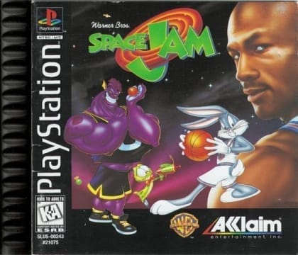 Space Jam cover art for PlayStation 1