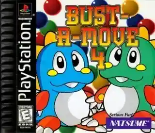 Bust-A-Move 4 cover art for PlayStation 1