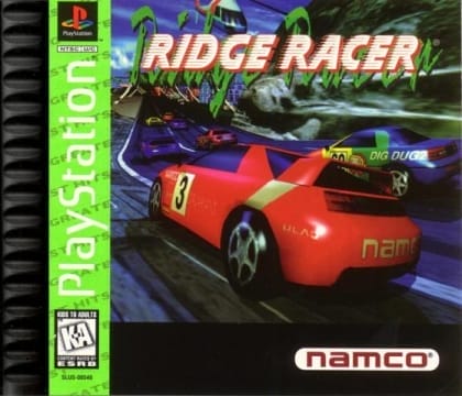 Ridge Racer cover art for PlayStation 1