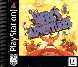 Herc's Adventures cover art for PlayStation 1