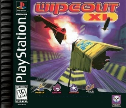 Wipeout 2097 cover art for PlayStation 1