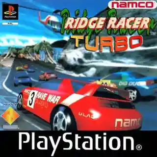 Ridge Racer Turbo cover art for PlayStation 1