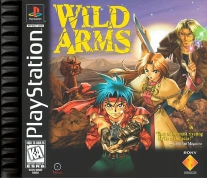 Wild Arms cover art for PlayStation 1