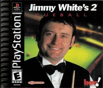 Jimmy White's 2: Cueball cover art for PlayStation 1
