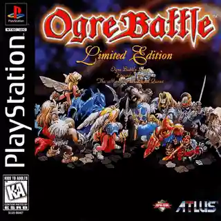 Ogre Battle: The March of the Black Queen - Limited Edition cover art for PlayStation 1