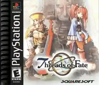Threads of Fate cover art for PlayStation 1