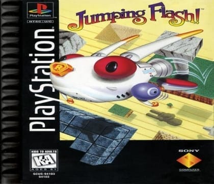 Jumping Flash! cover art for PlayStation 1