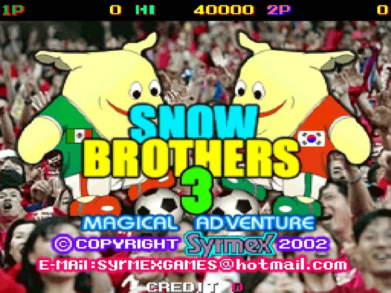 Snow Bros 3 cover art for Arcade