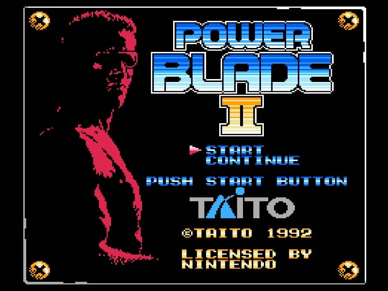 Power Blade II cover art for Famicom