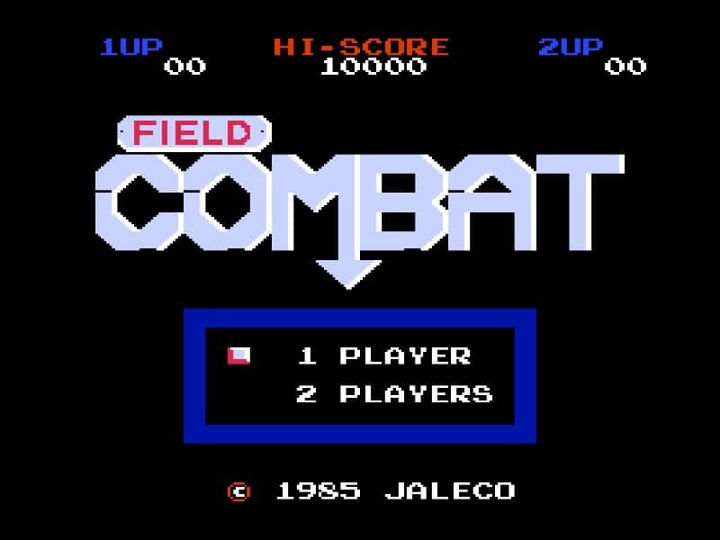 Field Combat cover art for Famicom