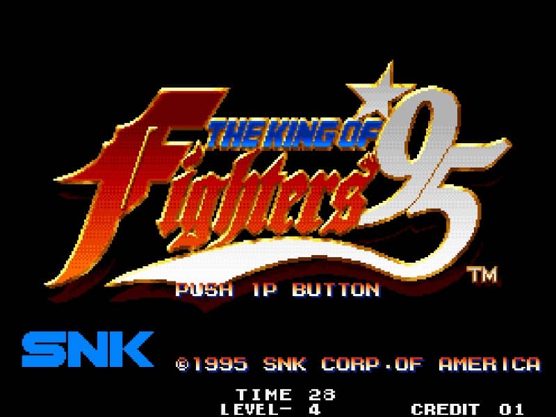 The King of Fighters '95 cover art for Arcade