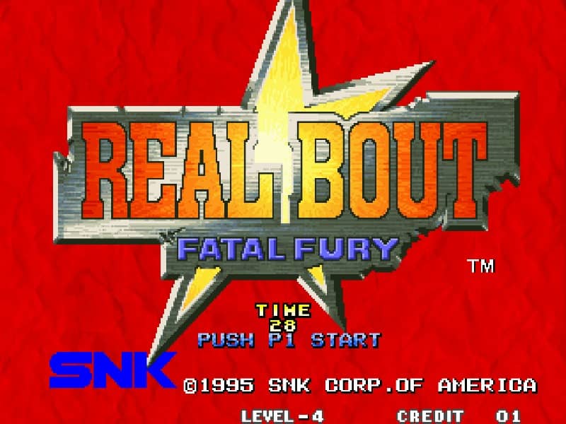 Real Bout - Fata Fury cover art for Arcade