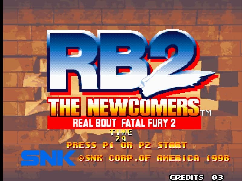 Real Bout - Fata Fury 2 cover art for Arcade