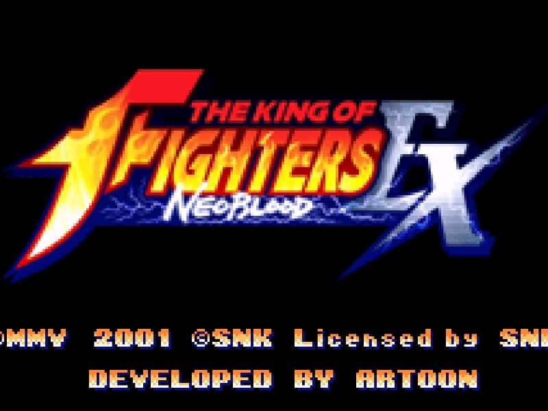 The King Of Fighters EX - NeoBlood cover art for Game Boy Advance