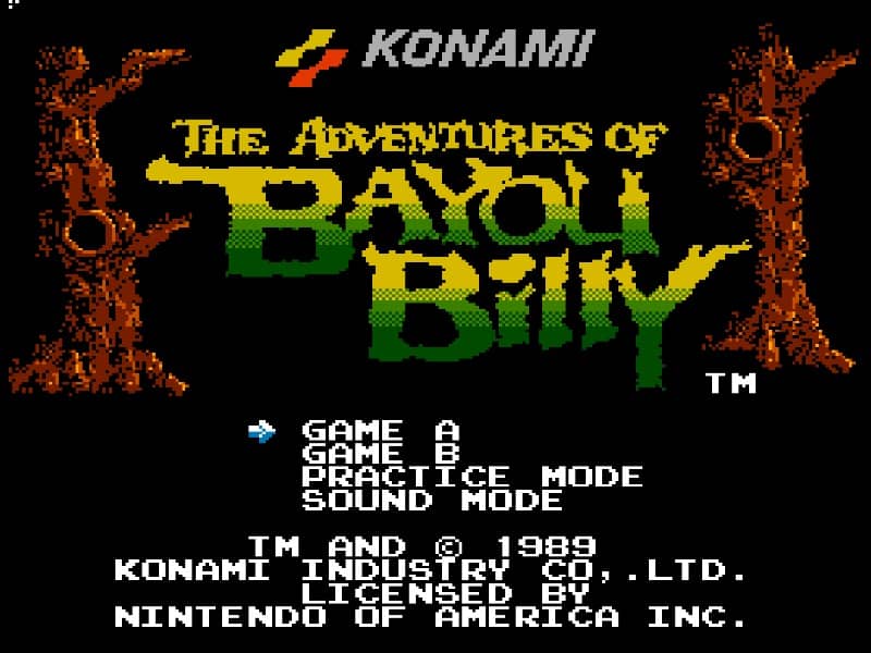 The Adventures of Bayou Billy cover art for Famicom