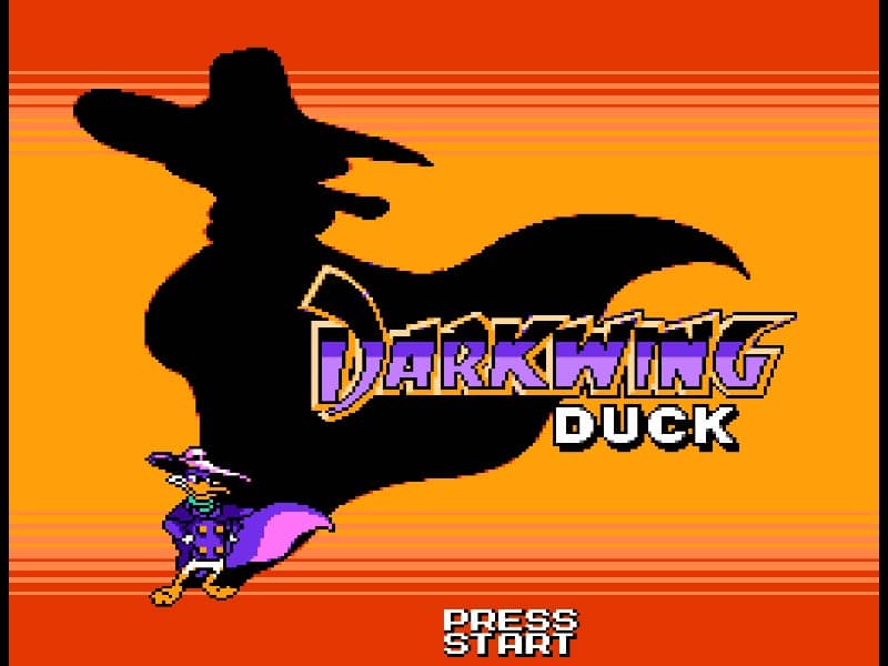 Darkwing Duck cover art for Famicom