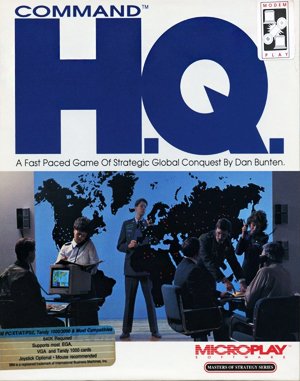 Command H.Q. cover art for DOS