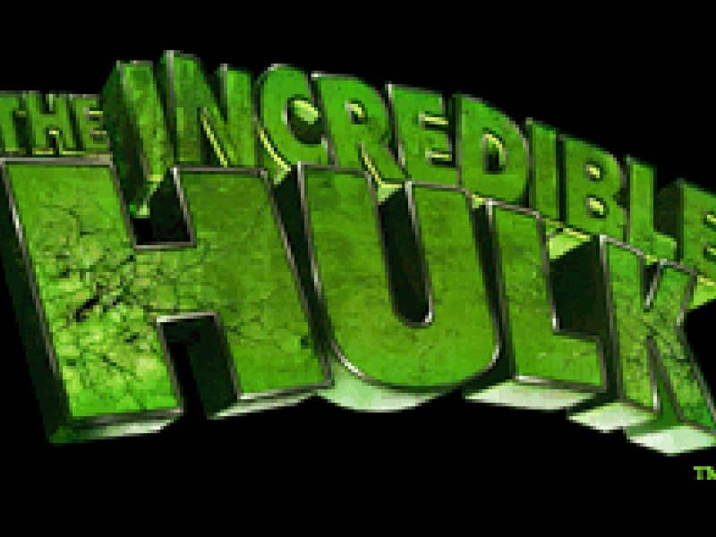 The Incredible Hulk cover art for Game Boy Advance