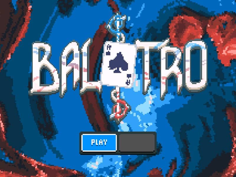 Balatro cover art for Game Boy Advance