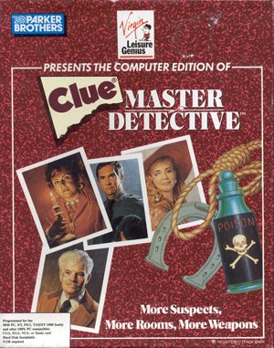 Clue: Master Detective cover art for DOS