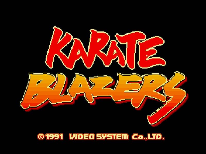 Karate Blazers cover art for Arcade