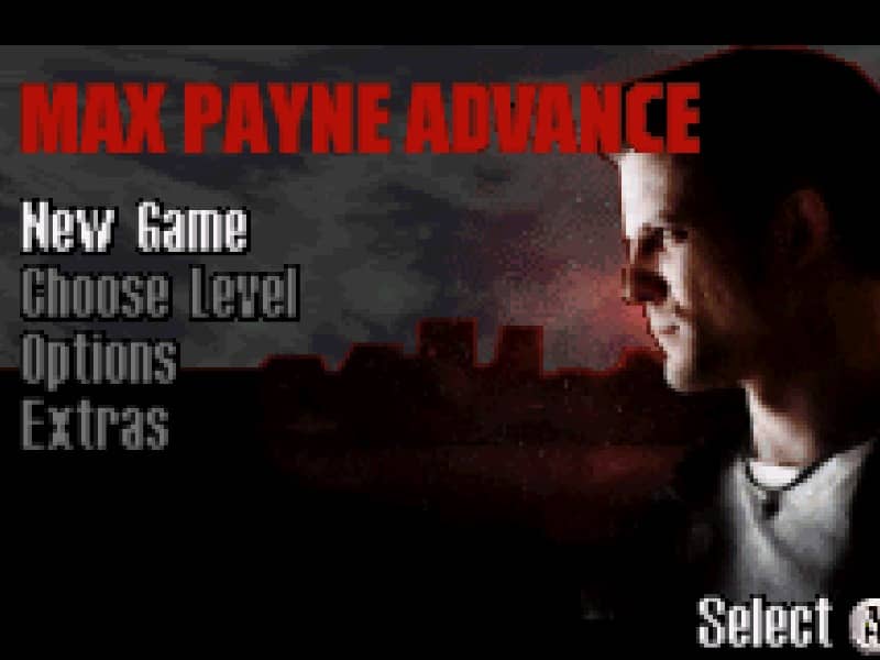 Max Payne Advance cover art for Game Boy Advance