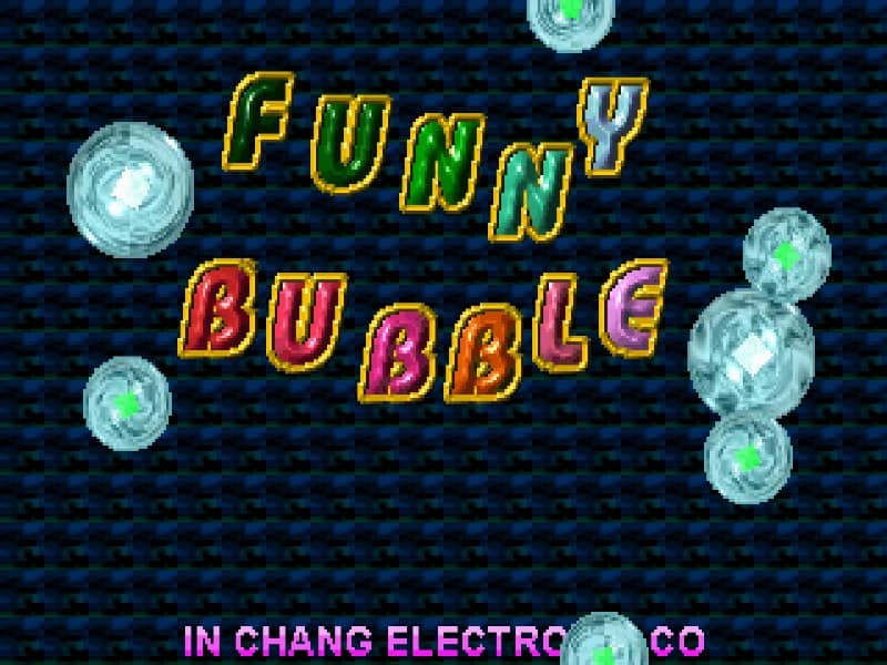 Funny Bubble cover art for Arcade